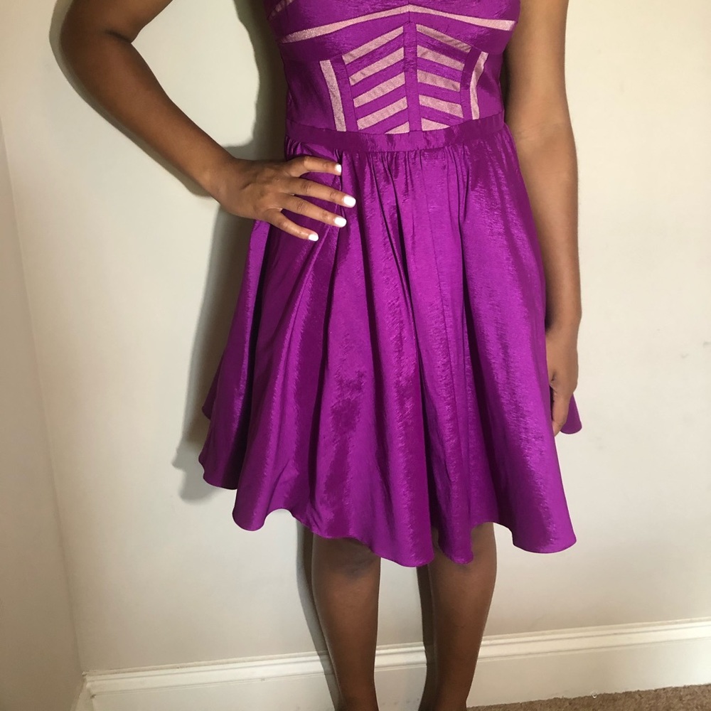 PLUM DRESS - Picture 2 of 5